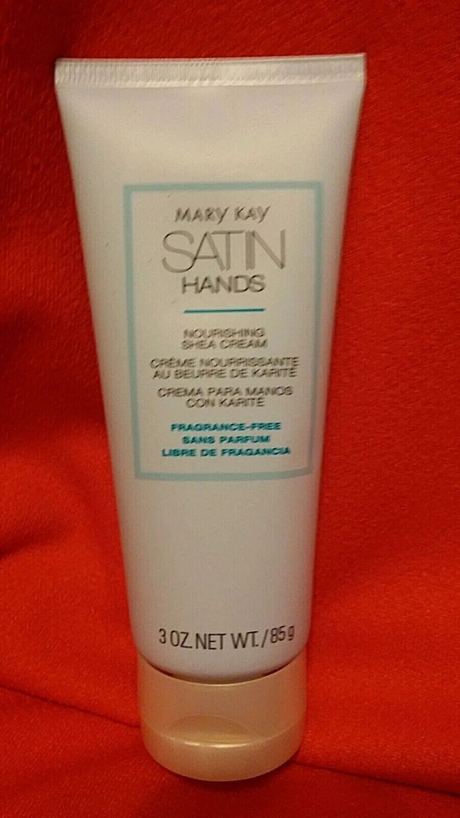 Mary Kay Satin Hands NOURISHING SHEA CREAM Fragrance-Free 3 oz.