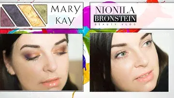 Из новогоднего макияжа ⇒ в утренний | палетка MARY KAY